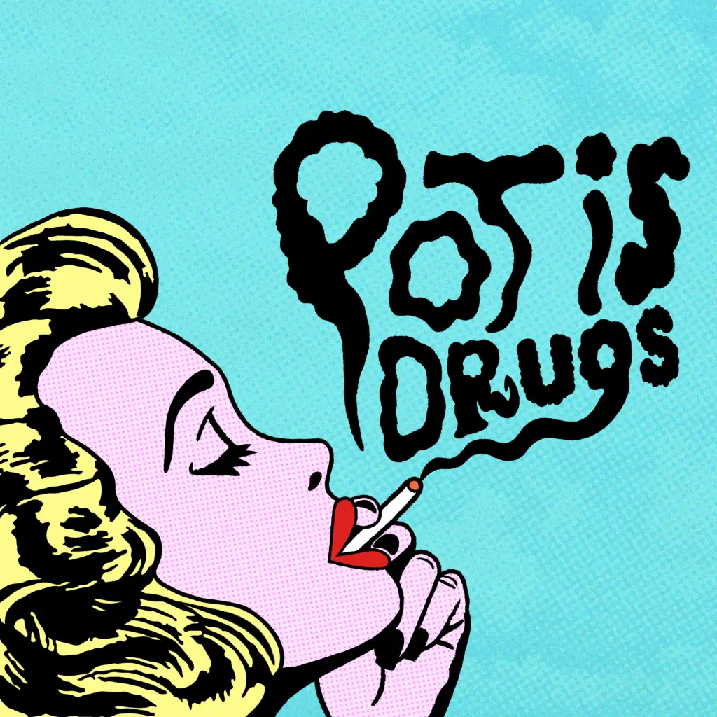 Pot Is Drugs Self Titled EP Cover Art